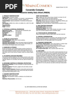 Msds Ceramide Complex