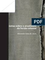 Nota Sobre A Atualidade Da Ferida Colonial - E-Book