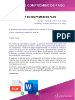 Carta de Compromiso de Pago