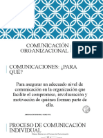 Comunicación Organizacional 2022