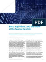 Bots, Algorithms, and The Future of The Finance Function