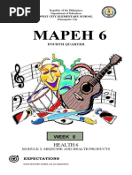 Mapeh 6: Week 8