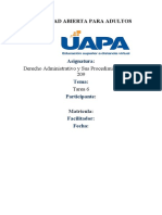 Tarea de La Unidad 6 Derecho Administrativo