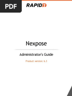 Nexpose Administrator Guide