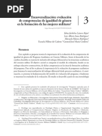 Trasversalidad Competencias Igualdad de Genero Mujer Militar