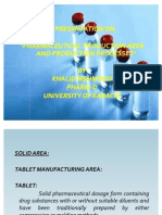 Pharmaceutical Production Area & Production Processes by Khalid