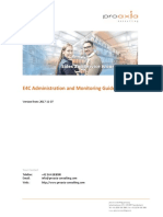 E4C Administration and Monitoring Guide