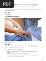 Electrolyte Disturbances Causes and Management