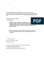 Solicitud de Documentos Faltantes