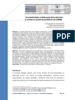 O Ensino Da Psicomotricidade Na Educação Física Escolar