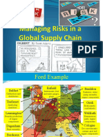 Managing Risk in Global Supply Chain