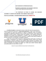 ENCOMENDE SEU PORTFÓLIO 3º E 4º SEMESTRE LOGÍSTICA 2022.2 - A Indústria de Suplementos Alimentares Hiper Growth Suplementos 31990677174