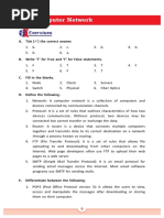 Chapter 1 Computer Network (Answer Key)