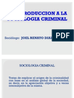 Origenes de La Sociologia Criminal