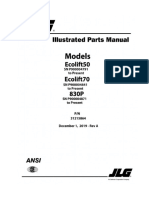A Ecolift50, Ecolift70,830P JLG Parts English
