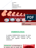 1era Clase Embriologia Generalidades