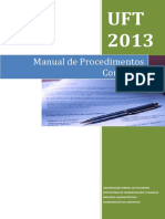 Manual de Procedimentos de Contratos