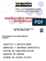 Destilación Atmosférica de Petróleo