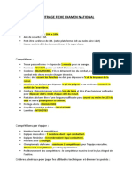 Arbitrage Fiche Examen National