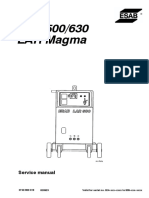 Esab LAR 500-630 Magma Servicemanual