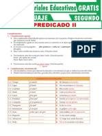 Complemento Agente y Circuntancial para Segundo Grado de Secundaria