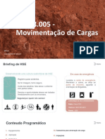 Treinamento Da INS 18.005 - Moviemntação de Cargas - Atual