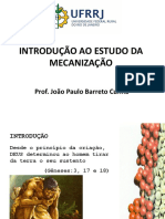 Aula 1e 2 Introduo Ao Estudo Da Mecanizao