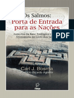 62 Os Salmos, Porta de Entrada para As Nações - Carl J. Bosma