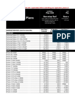 (INFINITY ENTERPRISE PLANS) FOR CUSTOMER - Smart Infinity Enterprise Cashout Matrix 10 15 21