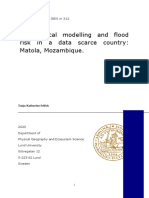 Flooding Risk in Matola