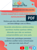 #07 Como Manter o Diálogo Com Os Adolescentes