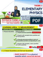 1.1 Physical Quantity