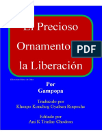 El Precioso Ornamento de La Liberacion - Gampopa