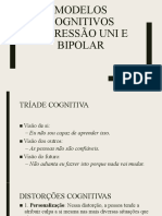 MODELOS COGNITIVOS Depressão Uni e Bipolar