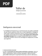 Taller de Inteligencia Emocional