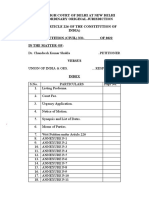 Writ Petition Chandresh KR Shukla