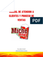 Manual de Atencion A Clientes y Proceso de Ventas