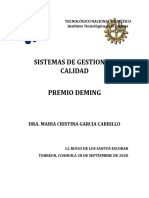 Cómo Se Estableció El Premio Deming