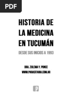 Historia de La Medicina en Tucumán