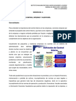 Iv Sesión El Control Interno y Las Auditorías de Gestión