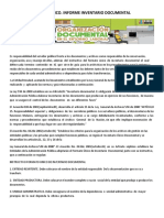 Aa4 E2. Ejercicio Práctico. Informe Inventario Documental