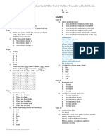 Family and Friends Special Edition 3 - Workbook - Answer Key&Script