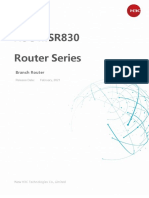 H3C MSR830 Router Series Datasheet