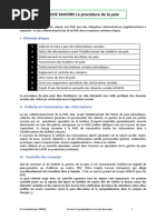 Pme32 - Dossier 3 - Fiche Savoir Procedure Paie