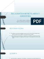 Relajantes Musculares y Anestesia