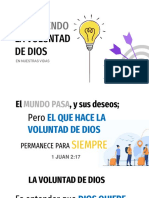 Conociendo La Voluntad de Dios