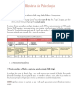 Historia Da Psicologia Caderno - Documentos Google