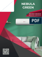 Fiche Technique Climatiseur Nebula Green 9000btu. 12000btu. 18000btu. 24000 Btu. MEGALIFE