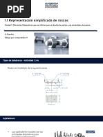 1.1 Representación Simplificada de Roscas