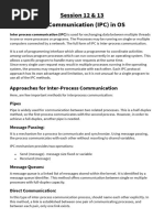 Inter Process Communication